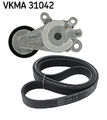 VKMA 31042 SKF Keilrippenriemensatz für AUDI,SEAT,SKODA,VW