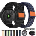 Quickfit Nylon Loop Armband Für Garmin Fenix 3 HR 5 5X Plus 6 6X 7 7X Pro Epix