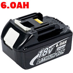 18V 6Ah 8Ah 12Ah Ersatzakku für Original Makita BL1860b Li-Ion BL1850 LXT BL1830