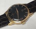 Vintage 1962 watch OMEGA Genève 17J Cal.268 BLACK Ω Dial ref.121.001-62 w/Ω BOX!