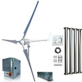 Große Auswahl,2000W 48V Windgenerator, Laderegler, Mast / Tower Set IstaBreeze®