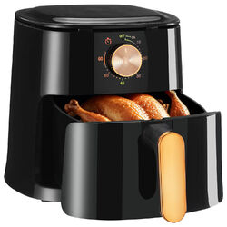 Heißluftfritteuse XXL Air Fryer 1800W Fritteusen Heißluft Ofen Friteuse Wiujygne