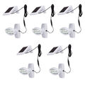 5x LED Wand Lampe Spot Strahler Leuchte SENSOR Beleuchtung Garten Veranda Hof