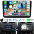 2+32G Android 13 Carplay Autoradio +AHD Für VW GOLF 5 6 Passat Touran Plus Caddy