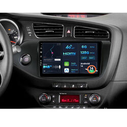 128G Autoradio DAB+4G+HDMI Android 14 Carplay für Kia Ceed JD 2012-2017 GPS Navi