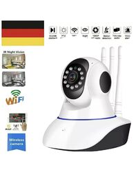 WIFI IP Kamera 1080P Wlan Überwachungskamera Webcam Nachtsicht Babyphone Camera