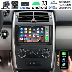 Für Mercedes W169 W639 Vito Viano W906 Sprinter DAB+ 4+64G Android 13 Autoradio