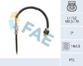 FAE 68043 Abgastemperatursensor passend für MERCEDES-BENZ M-Klasse (W166) 197mm