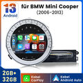 2+32G Für BMW MINI Cooper 06-2013 Android13 Autoradio Carplay GPS NAVI BT RDS CD