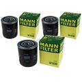 3x Original MANN-FILTER ÖlFILTER für Arbeitshydraulik W 930