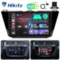 DAB+ 2+64GB 10,1" Android 13 Autoradio CarPlay GPS Navi RDS BT Für VW Tiguan II