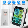 Wetterstation mit Außensensor Digital Thermometer Indoor Outdoor Hygrometer