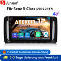 Carplay Für Benz R-Class W251 R300 ML W164 9"Android 12 Autoradio GPS Navi 4+64G