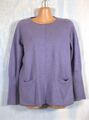 EAST lavender lila weicher Feinstrick Kaschmir-Mix Pullover Pulli mit Taschen, 10