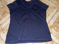 U.S POLO ASSN. Damen Shirt T-Shirt Poloshirt BLAU/roter Polospieler Größe XXL US