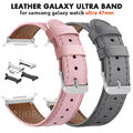 Leder Armband Strap Für Samsung Galaxy Watch Ultra 47mm Uhrenarmband Ersatz DE