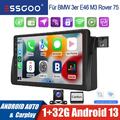 9" 32G Android 13 Autoradio GPS Carplay +KAM RDS Für BMW 3er E46 318 320 325 M3