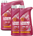 5+2 Liter MANNOL Legend Formula C5 Motoröl 0W-20 dexos1 MB 229.71 BMW LL-17FE+ 