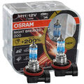 OSRAM 2x H11 12V 55W PGJ19-2 NIGHT BREAKER®200 +200%