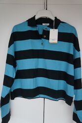 Marc O´Polo Damen Shirt Größe M Streifen Blau Schwarz NEU mit Etikett WOW !!!