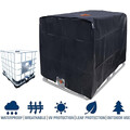 IBC Container Abdeckung Frostschutz UV Schutz  Hülle Regenwassertank Abdeckplane