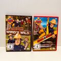 2 x DVD Feuerwehrmann Sam - In Pontypandy wird's wild + ... - GUT