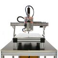 CNC Fräsmaschine mit Servomotoren K600 Portal Fräse Plug&Play Estlcam-Steuerung 