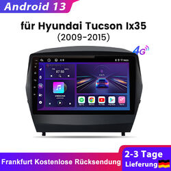 9" Android 13 Autoradio BT GPS NAVI WIFI DAB+ Für IX35 Tucson 2009-2015 6+128G