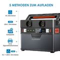 ALLPOWERS Solar Powerstation 300W Mobiler Stromspeicher 288Wh Energiespeicher