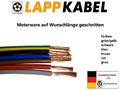 H07V-K 16mm² flexible PVC Aderleitung Verdrahtungsleitung KFZ Meterware