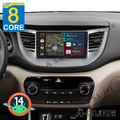 8-Kern 4+64GB Android 14 CarPlay Autoradio GPS Navi Für Hyundai Tucson 2016-2018