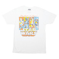 Star Wars May The Force Be With You Herren T-Shirt Weiß M