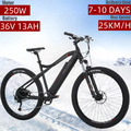 eBike 27.5 Zoll E Mountainbike 250W Elektrofahrrad 36V 13AH Moped E bike 25km/h