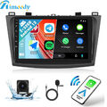 Für Mazda 3 BL 2009-2013 CarPlay Autoradio Android 13 GPS Navi 2+32GB WIFI +Kam