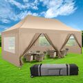 Anti-UV Pavillon 3x6m Partyzelt Gartenzelt Stabil Wasserdicht Gartenpavillon NEU