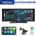 10.26" Wireless Apple CarPlay Android Auto Autoradio IPS Bildschirm USB SD AUX