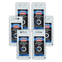 6x 10g LIQUI MOLY 3078 Bremsenpaste Bremsen-Anti-Quietsch-Paste