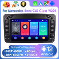 Für Mercedes Benz C CLK Klasse W203 W209 Android 12.0 Autoradio GPS Navi CarPlay