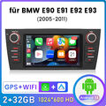 Für BMW 3er E90 E91 E92 E93 9'' Android13 Carplay Autoradio GPS Navi RDS WIFI BT