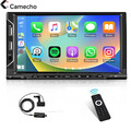 7" Carplay Android 12 DAB+ Autoradio GPS Navi Doppel 2 DIN Bluetooth RDS FM USB