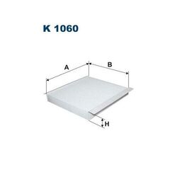 FILTRON Filter, Innenraumluft für NISSAN K 1060