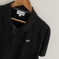 Lacoste Sport Poloshirt Größe FR6 XL X Large Herren grau gestreift kurzarm