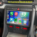 Für Audi A4 2000-2008 S4 8E 8H B6 B7 Carplay Autoradio Android 13 2+64G GPS KAM