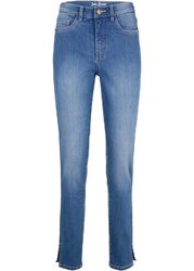 Skinny-Jeans mit Stretchanteil Normal Gr. 38 Blau Denim Damenjeans Slim Fit Neu