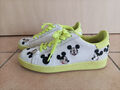 MOA Master of Art Disney Sneaker Mickey Maus weiß / gelb Gr. 38