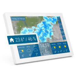 wetteronline home 3 – WetterDisplay mit WetterRadar – Innenraumsensor uvm.