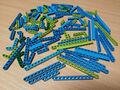 LEGO TECHNIC 100 Stück azur grün Liftarme / Lochstangen Technik Konvolut