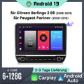 Für Peugeot Partner Citroen Berlingo 2 B9 2008-2019 10.1" Android 13 Autoradio