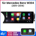 8.8'' GPS Navi für MERCEDES-BENZ W204 S204 NTG4.5 Android 13 Autoradio CarPlay