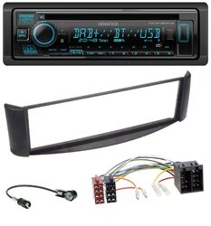 Kenwood Bluetooth DAB CD MP3 USB Autoradio für Smart ForTwo (1998-2007)